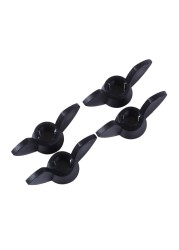 20pcs/pack Wing Nuts Butterfly Nut To Fit Bolts And Bolts Black M3 M4 M5 M6 M8 M10 M12 Hand Tools