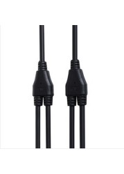 A pair of plug cable solar connector (Y shape male and female) IP67 for PV panel and photovoltaic system