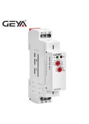 شحن مجاني GEYA GRT8-B قبالة تأخير الوقت تتابع الإلكترونية 16A AC230V أو AC/DC12-240V مع CE CB شهادة