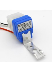 Automatic Auto On Off Photovoltaic Street Light Switch DC AC 220V 50-60Hz 10A Photo Control Sensor Switch Photoswitch