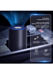 Smoke Formaldehyde Deodorizer Air Purifier Negative Ion Home Desktop Odor Eliminator Car Portable Air Purifier Home Appliance