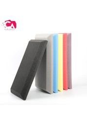 8pcs 50x25x5cm coustic foam studio panels soundproof foam slit KTV room sound absorption sponge flat pad seal strips