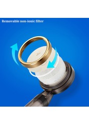 Bathroom Shower Filter Double Pressure Shower Handheld Water Saving Nozzle Sprinkler Anion Filter Hose Bracket Accessories