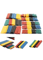 Colorful Flexible Assorted Sleeving Anti Corrosion Polyolefin Eco Friendly Home 2:1 Durable Halogen Free Heat Shrink Tube