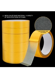 50M Double Sided Tape High Temperature Resistant Mesh Tape PET Tape Transparent Trace Strong Heat Resistant Double-sided