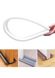 93*10cm Butium Door Seal Strip Windproof Soundproof Dustproof House Acoustic Foam Under Door Sealant Weatherstrip Door