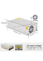 5V 12V 24V 36V 48V 60V Switching Power Supply Transformer SMPS 2A 3A 4A 5A 8A 10A 12A 15A 20A 25A 30A 40A 50A 60A LED Power Transformer