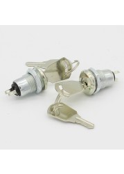 5pcs Key Switch On/Off Lock Switch KS-02