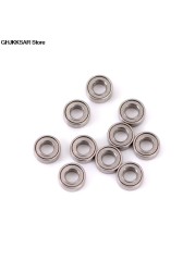 MR63ZZ Miniature Ball Bearings 3*6*2.5mm Small Double Shielded Miniature Metal Steel Bearing Miniature Steel Roller Bearing 10pcs/lot