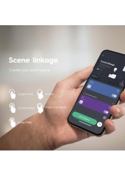 ZigBee Tuya Smart Knob Switch Wireless Scene Button Automation Scenario Controller With Smart Life Via ZigBee Smart Home Gateway