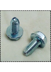 Hex Bolts M6 M8, Triangular Flange With Pads