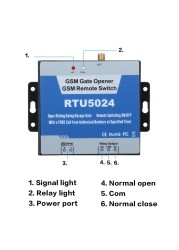 RTU5024 GSM Gate Opener Relay Switch Remote Control Door Wireless Access Door Opener Free Call 850/900/1800/1900MHz