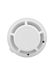 High sensitivity smoke detector wireless photoelectric smoke detector for home use fire alarm smoke alarm system