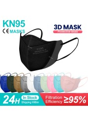 korean face mask ffp2 mascarillas fpp2 eu approved face mask kn95 mask morandi colores masque ffp 2 ffp2fan ffp3