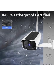 Tuya Solar Camera 4G Surveillance Cameras 3MP WiFi Security Outdoor Vidcon AI Human Detection Waterproof for Security Protection