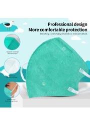 10-100pcs FFP2 Reusable Baby Mask CE Approved FPP2 Mascarillas Infantil 5 Layer Filter ffp2kids mask kn95 mascarillas niños