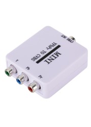 New Mini YPBPR to CVBS Converter Video Component to AV Converter for TV Display