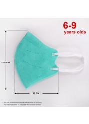 Mascarillas FPP2 Mask Kids FFP2 Mask KN95 Kids Fpp2 Mask ffp2aza CE 6-9 Mask mascarilla infantil ffp2 mask masque niños