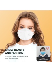 mascarillas approved ffp2 niños kn95 3d mascara mask for kids fpp2 masks for kids 4 ply infantil FFP 2 masque enfant mascara for kids KN 95
