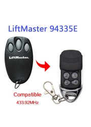Chamberlain Liftmaster Remote Control 4335E 4330E 4333E 4332E Remote Control 433.92MHz Compatible with 433MHz Remote Control
