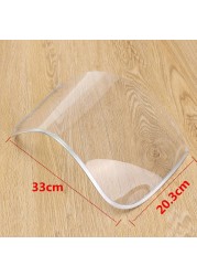 Transparent PVC Face Protector 33x20.3cm Face Protectors Head Protectors Eye Mask Dustproof