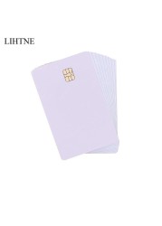 10pcs SLE 4442 Smart IC Cards Blank Chip Plastic IC Cards ISO7816