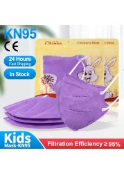 10/20/50pcs ffp2mask niños 6-9old mask for children kn95 mascarillas niños ce washable kids ffp2reutilizable fpp2 infantil masks