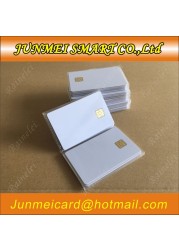 SLE 4428 Contact IC Chip Big - White PVC Smart Card 30mil Glossy Card Blank Contact Card