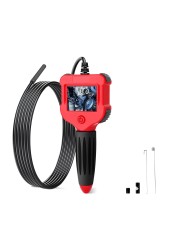 Industrial Endoscope 2.4 Inch Screen Inspection Camera 5.5mm HD Handheld Endoscope Waterproof Borescope For Cars boroscopio