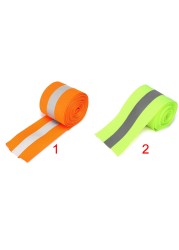 Sewing Tape Garment Safety Luggage Tape Reflective Fluorescent Warning Tape