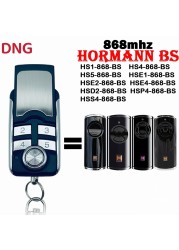 5pcs Newest hörmann HSE2 HSE4 HS5 868 BS remote control hörmann HS 1 2 4 5 BS 868.3MHz garage gate remote control