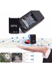 GF07 Magnetic Vehicle Tracker Small GPS Real Time Tracking Locator Device Magnetic GPS Tracker Real Time Vehicle Locator Dropshipping