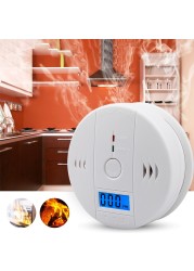 Security Loud 85db Photoelectric Carbon Monoxide Detector CO Gas Sensor Standalone CO Poisoning Gas Alarm Detector