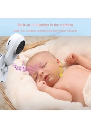 4.3 Inch 1080P Baby Monitor Two Way Audio Video Nanny Home Security Camera Babyphone Cameras Night Vision Temperature Monitoring