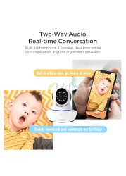 1080P PTZ Video Surveillance Wireless Camera With WiFi IP Camera Two Way Audio Security Smart Home Night Vision Baby Monitor