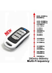 Somer Remote Control Garage Door Command 433mhz 868mhz Somer 4010 4011 4014 4013 4020 4026 4022 4025 4031 Gate Opener