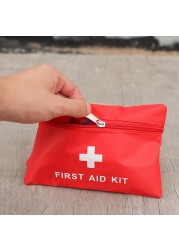 Small Portable Medicine Bag First Aid Medical Emergency Kit Organizer Outdoor Household Medicine Pill Storage Bag