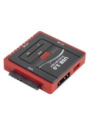 USB 3.0 to SATA/IDE Hard Disk Adapter Converter for Universal 2.5/3.5 HDD/SSD/Hard Drive Converter USB3.0 to IDE/SATA US Plug