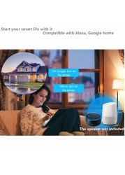 WiFi Smart Garage Door Receiver RF Door Remote Control Tuya/Smart Life/eWeLink APP Controller with Alexa Google Home