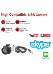 REDEAGLE 4 Megapixel 30fps High Speed ​​USB Webcam Microphone UVC Conference Video Computer Camera 4MP Wide Angle 3.6mm Lens