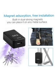 GF07 Magnetic Vehicle Tracker Small GPS Real Time Tracking Locator Device Magnetic Portable GPS Real Time Vehicle Locator