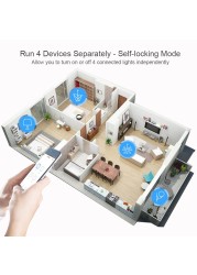 Wifi Smart Garage Door Opener RF 433 Controller Tuya Smart Life APP Timer Switch 7-32V 85-250V Receiver for Alexa Google Home