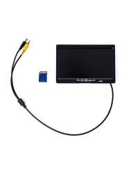 7 inch TFT LCD Monitor Display with DVR Video Recording Function 8GB SD Card Fit Underwater Camera Industrial Endoscope WP70 WP71