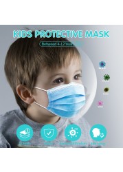 Mascarillas niños يمكن التخلص منها الاطفال قناع الوجه قناع قناع الأطفال قناع الأطفال mascarillas quiurgicas قناع غير قابل لإعادة الاستخدام