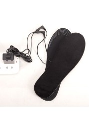 Electric Heating Insoles USB Heated Shoe Insoles Feet Warm Sock Cushion Washable Warm Thermal Insoles Unisex Plantillas Para Los