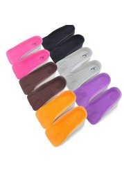 1 Pair Height Increasing Shoes Insoles For Shoes Foam Rubber Longer Shoe Insert Concave Invisible Inner Shoe Soles Color Random