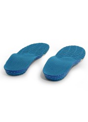 Insoles Silicone Unisex Mesh Breathable Insoles Orthotic Arch Support Shoes Cushion For Men Women Deodorization Sneakers Insert