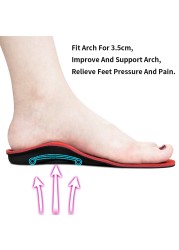 3ANGNI Orthotic Flat Feet Sharp Insoles Arch Support Insole Orthopedic Shoes Insoles Heel Pain Plantar Fasciitis Men Woman