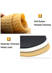 Sheet Of Rubber Soles For Shoe Making Replacement Insoles Insoles For High Heels Sneakers Sole Protector Shoe Insoles Men Shoes