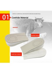 Invisible Half Insoles for Women Shoes Insert Height Heel Pads Shoe Lift Height Insoles Foot Care Concave Heel Cushion Pad